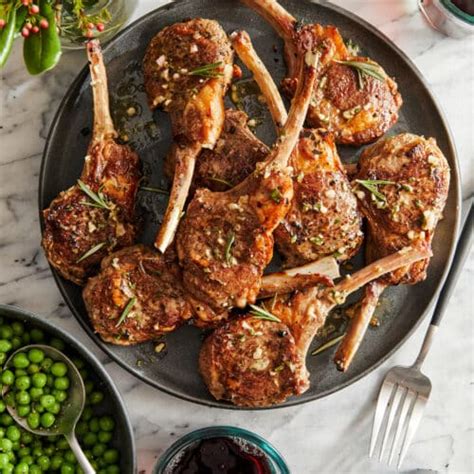 Garlic Rosemary Lamb Chops - Halal Foods