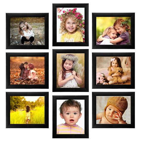 AJANTA ROYAL Classic set of 9 Individual Photo Frames (9-8x10 Inch) : A ...