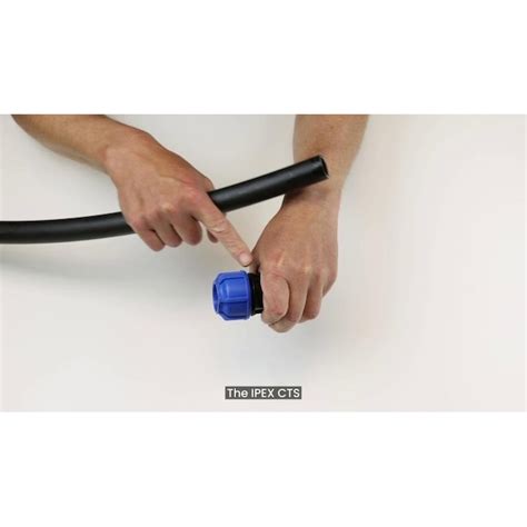 IPEX 1 in. x 3/4 in. Polyethylene Male Adaptor CTS Compression in the ...
