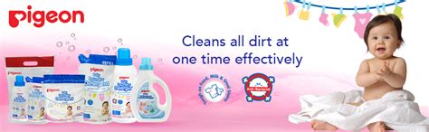 Pigeon Baby Laundry Detergent Liquid Refill Combo, 200ml, White/Red ...