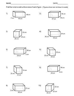 Image result for Surface Area Lessons