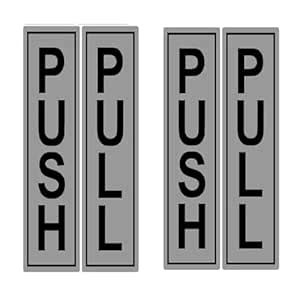 KRAFTMASTERS® Push and Pull Sign,Message Board for Door in Home Office ...