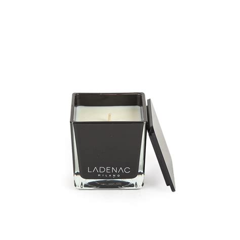 Ladenac Minimal Floral Champetre Black Square Jar Candle – Home4u