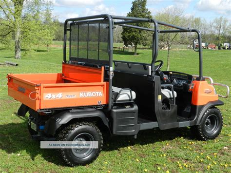 2013 Kubota Rtv 1140 Cpx - Double Seater - Hydraulic Dump Bed - Diesel 4x4