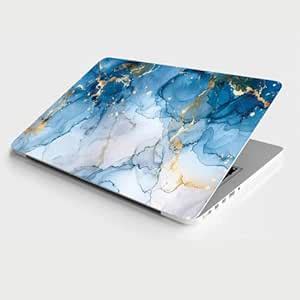 Artistic Blue Theme 3D Laptop Skins Stickers, (15.6x10.5) inch Self ...