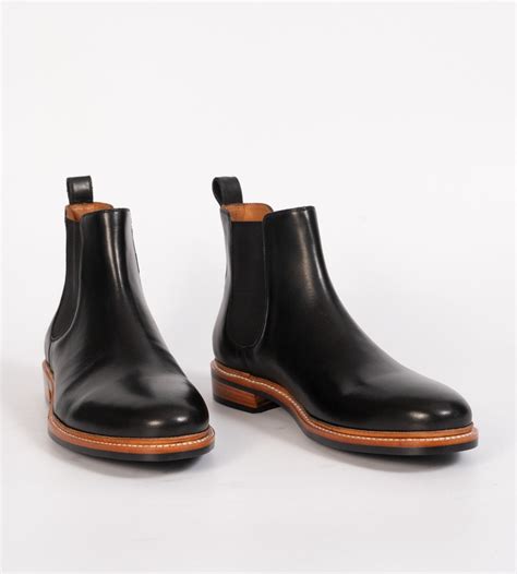 Goodyear Welted Black Chelsea Boot – Kozasko
