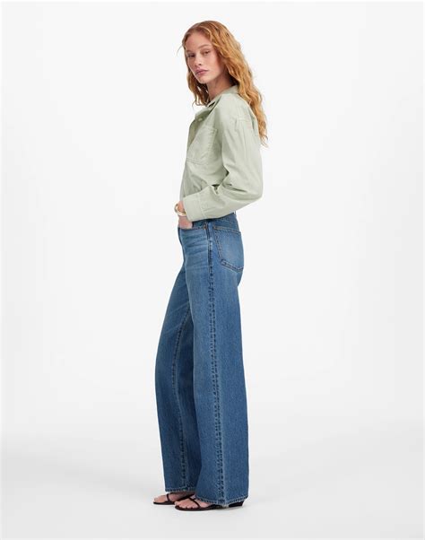 The Petite Perfect Vintage Wide-Leg Jean | Madewell