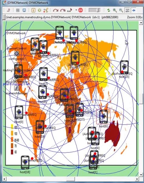 Wireless Network Simulation 的图像结果