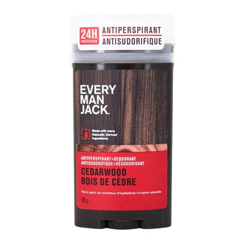 Every Man Jack Natural Antiperspirant Deodorant Cedarwoodat Natura Market