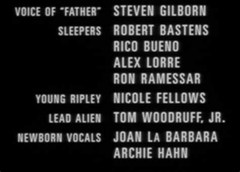 Image result for Alien 1997 Credits