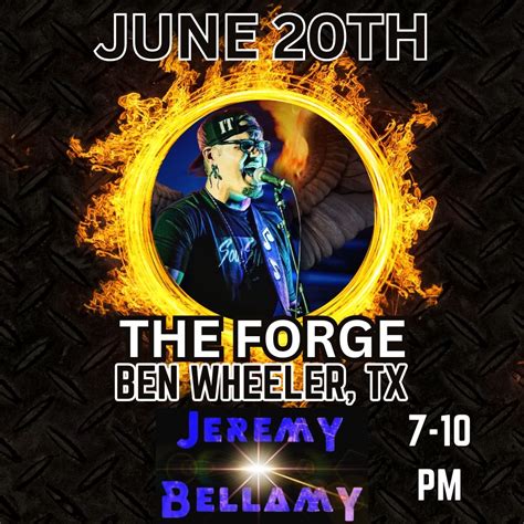 Jeremy Bellamy @ The Forge, The Forge, Ben Wheeler, 20 June 2024 ...