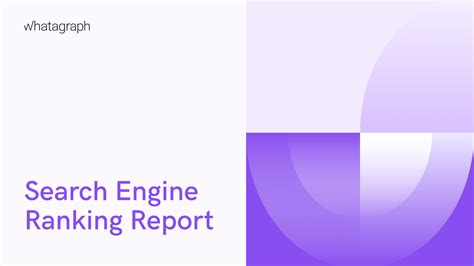 Search Engine Ranking Reports | Your SEO Rank Report Guide | Whatagraph