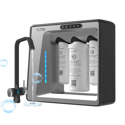TOTTE Tankless Reverse Osmosis System Ankless Ro Under Sink Water ...