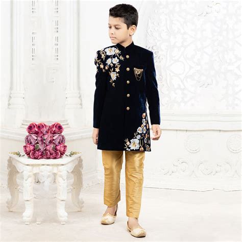 Buy Boys Sherwani Suits Sets for Wedding | Suvidha Fashion