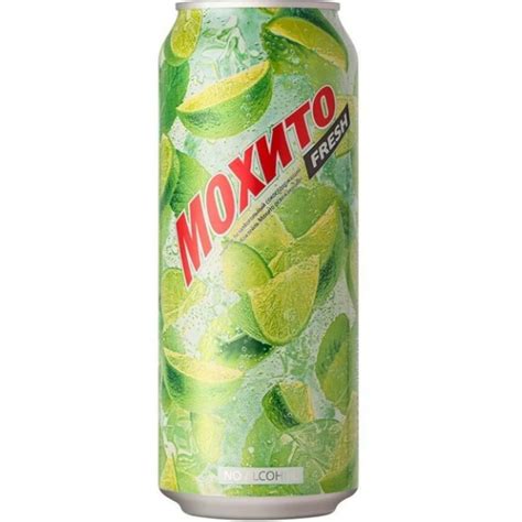 Купить Газированный напиток Мохито Fresh 500 мл Лайм в Узбекистане - в ...