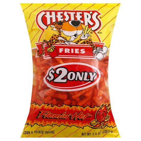 Chester's Flamin' Hot Fries - Shop Chips at H-E-B