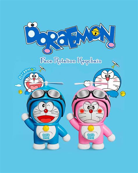 Doraemon Face Changing Keychain | kpopsensei