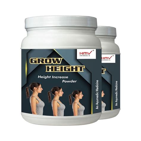 Buy HMV HERBALS GROW HEIGHT POWDER- HERBAL HEIGHT GROWTH SUPPLEMENT FOR ...