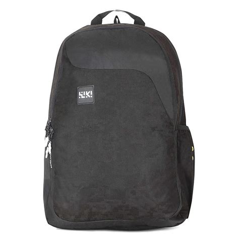 Buy Wildcraft Wiki 1 Jacquard Backpack Black (11949 Black) at Amazon.in