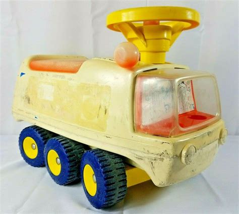 Vintage 1971 Fisher Price Explorer Ride On ATV Childs Car 980 ATV Moon Rover Toy | #3918704341