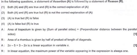 Assertion and Reasoning question. Please help me as fast as possible ...