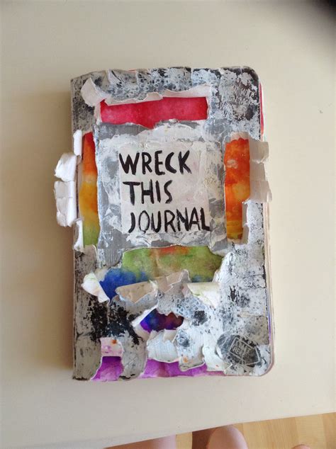Wreck This Journal: A Colorful and Creative DIY Project