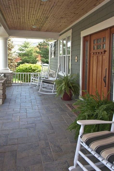 Modern Front Porch Floor Ideas