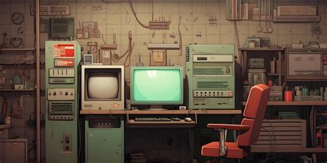 Retro Computer Room 的图像结果