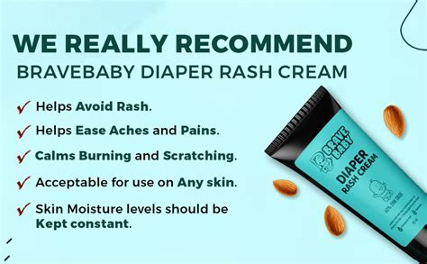 Amazon.in: Buy Brave Baby Diaper Rash Cream | Moisturizing, Nourishing ...