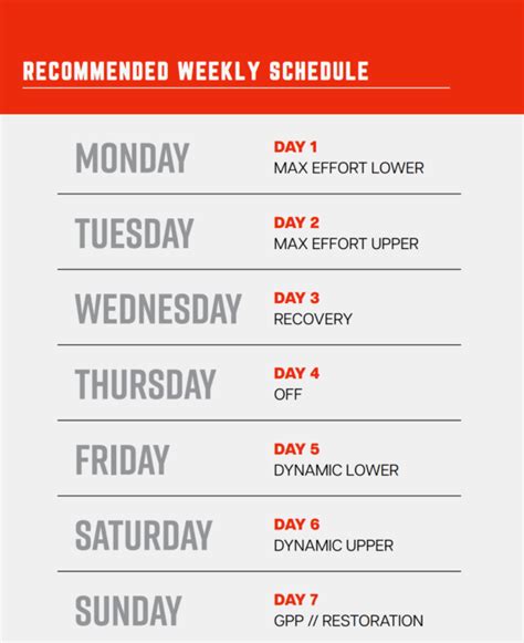 Strength Training Weekly Routine 的图像结果