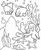 Image result for Cute Coloring Pages Sea