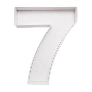 Buy 8" Cardboard Number Fillable Mache Chocolate Sweets Candy Container ...