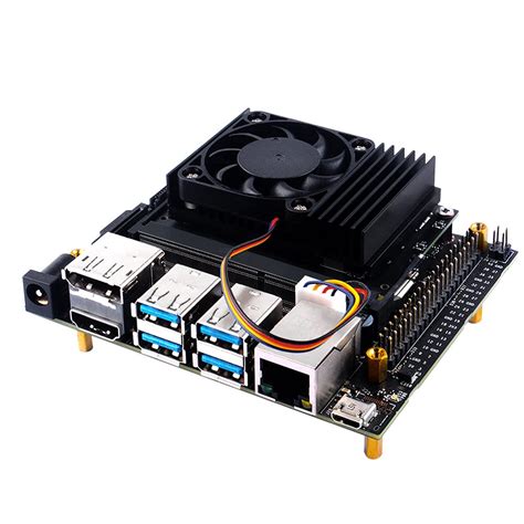 Buy GeeekPi Jetson Nano Fan, Jetson Nano Aluminum Heatsink with PWM ...