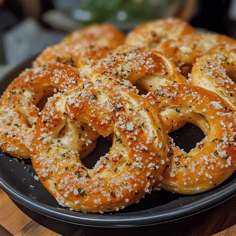 Ultimate Delicious Garlic Parmesan Pretzels: Soft & Chewy Snack