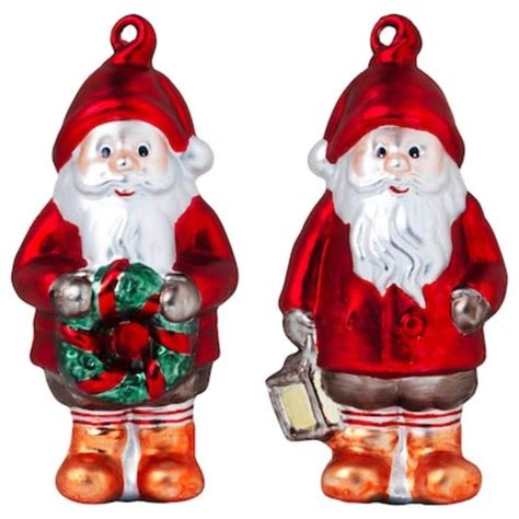 Spread Christmas Cheer with IKEA's Hanging Santa Claus Decoration Set ...