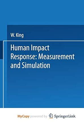 Buy Human Impact Response: Measurement and Simulation Book Online at ...