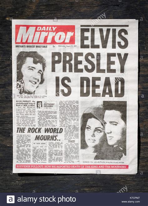 Elvis Presley Death Stock Photos & Elvis Presley Death Stock Images - Alamy