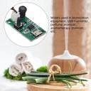 RANVIRKAR Ultrasonic Mist Maker, 5V Atomization Disc 108KHz Mist ...