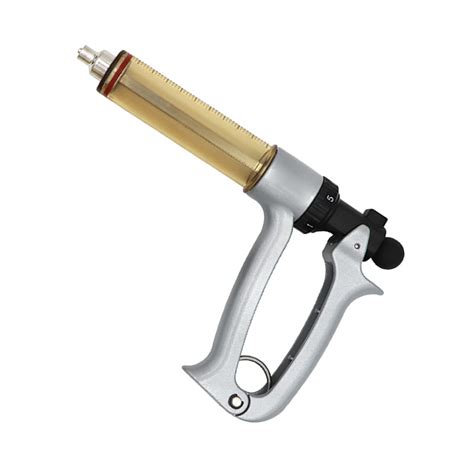 Buy 20ML/50ML Animal Injector, Adjustable Continuous Vaccine Syringe ...