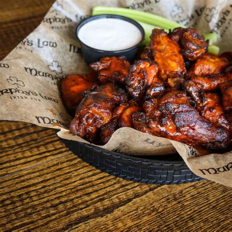 Jameson Smoked Wings - Late Night - Murphy's Law Irish Pub - Pub in ...