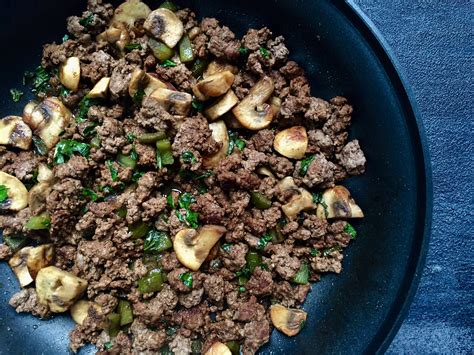Ground Beef Mushroom Recipe