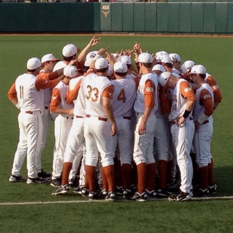 Texas Longhorn Baseball team pre-game routine. | Texas longhorns ...