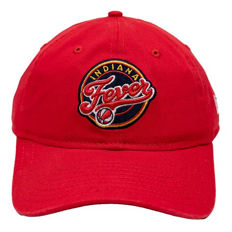 Adult Indiana Fever Primary Logo 9Twenty Hat in Red by New Era - Pacers ...