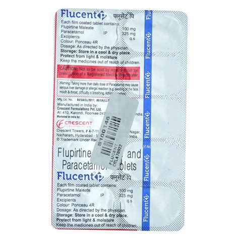 Flucent P Tablet 10's Price, Uses, Side Effects, Composition - Apollo ...