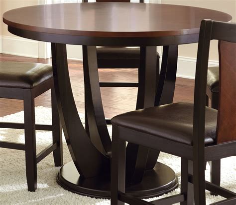 Oakton Round Counter Height Dining Table from Steve Silver (OK4848PB ...