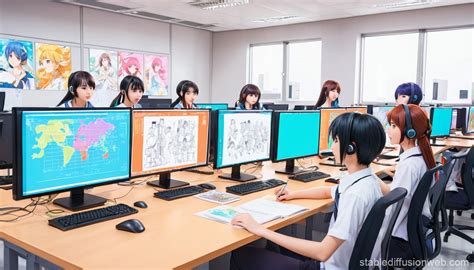 Student Using Computer Drawing 的图像结果