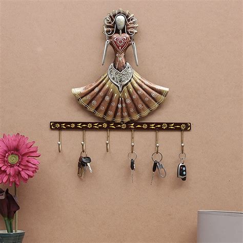Buy Red Lady Metal Wall Hook online at Craftkriti.com
