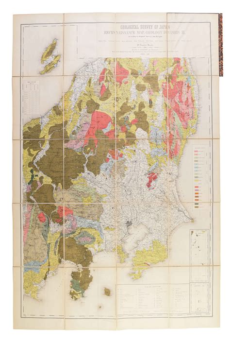 Geological Survey of Japan. Reconnaissance map, Geology Division 2. — Maggs Bros.