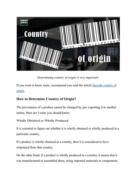 PPT - how to determine country of origin PowerPoint Presentation, free download - ID:12052701