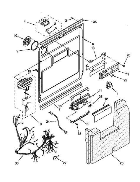 Understanding Ge Cafe Dishwasher Parts Diagrams